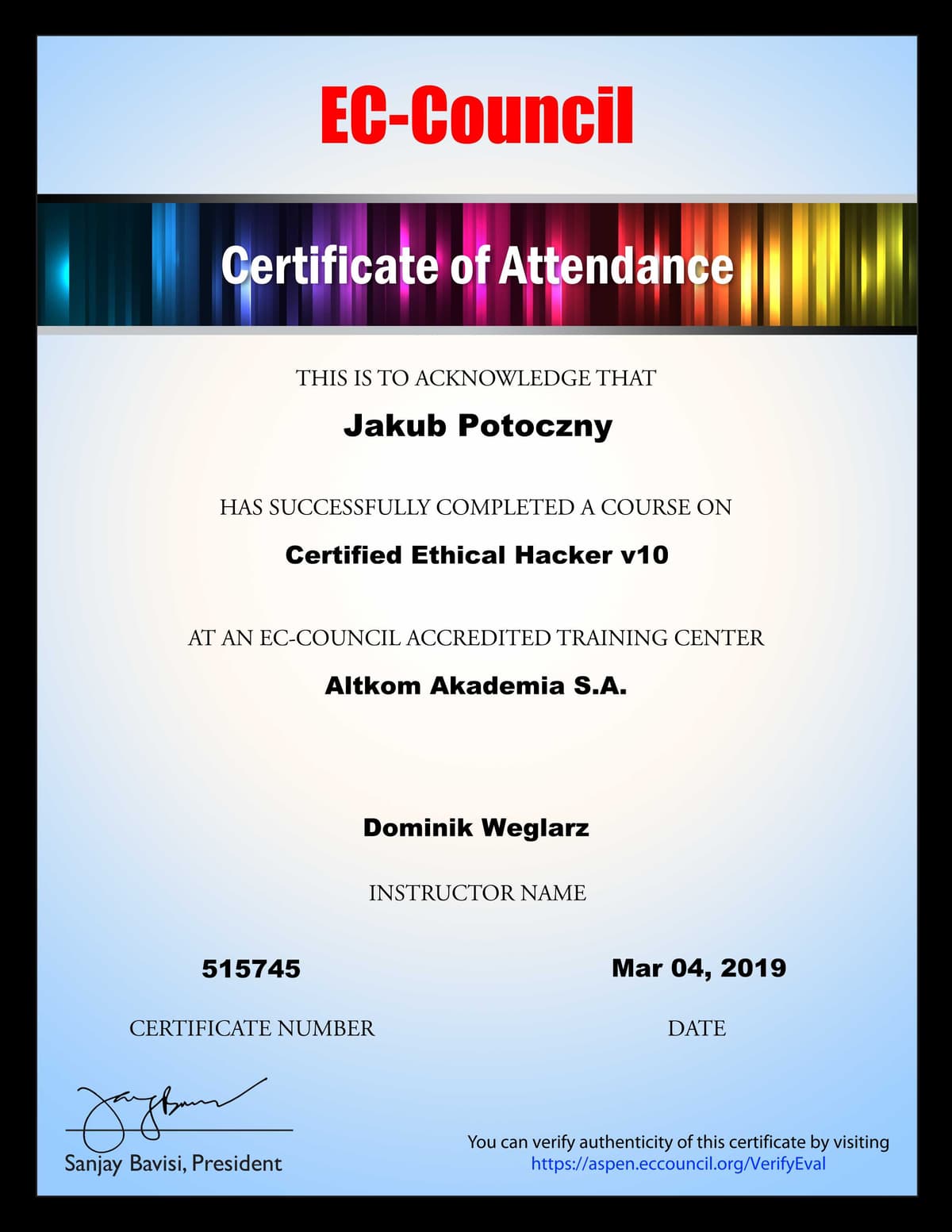 Certified Ethical Hacker v10