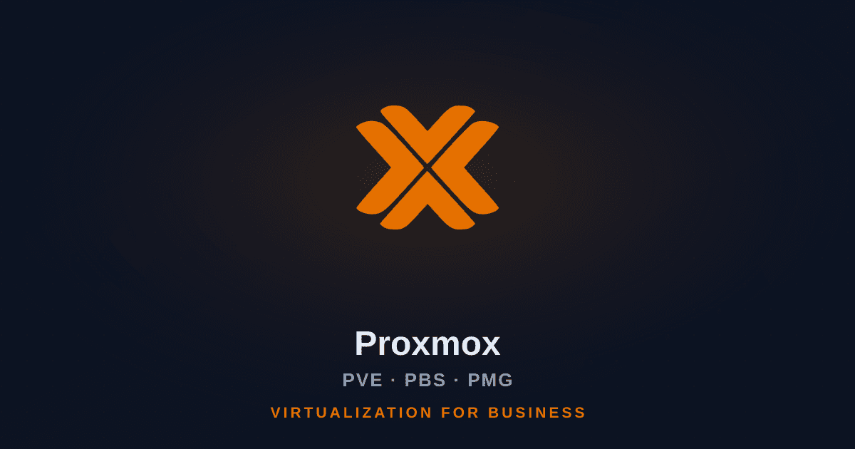 Proxmox for Business - Virtualization, Backup and Mail Security (PVE, PBS, PMG)
