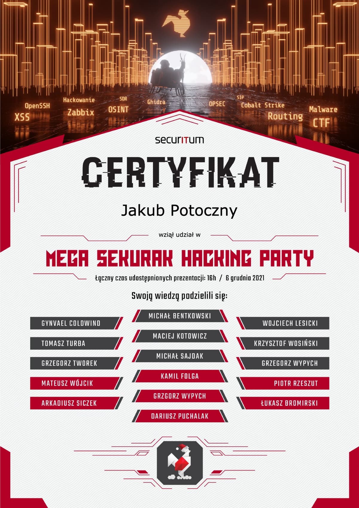 Mega Sekurak Hacking Party