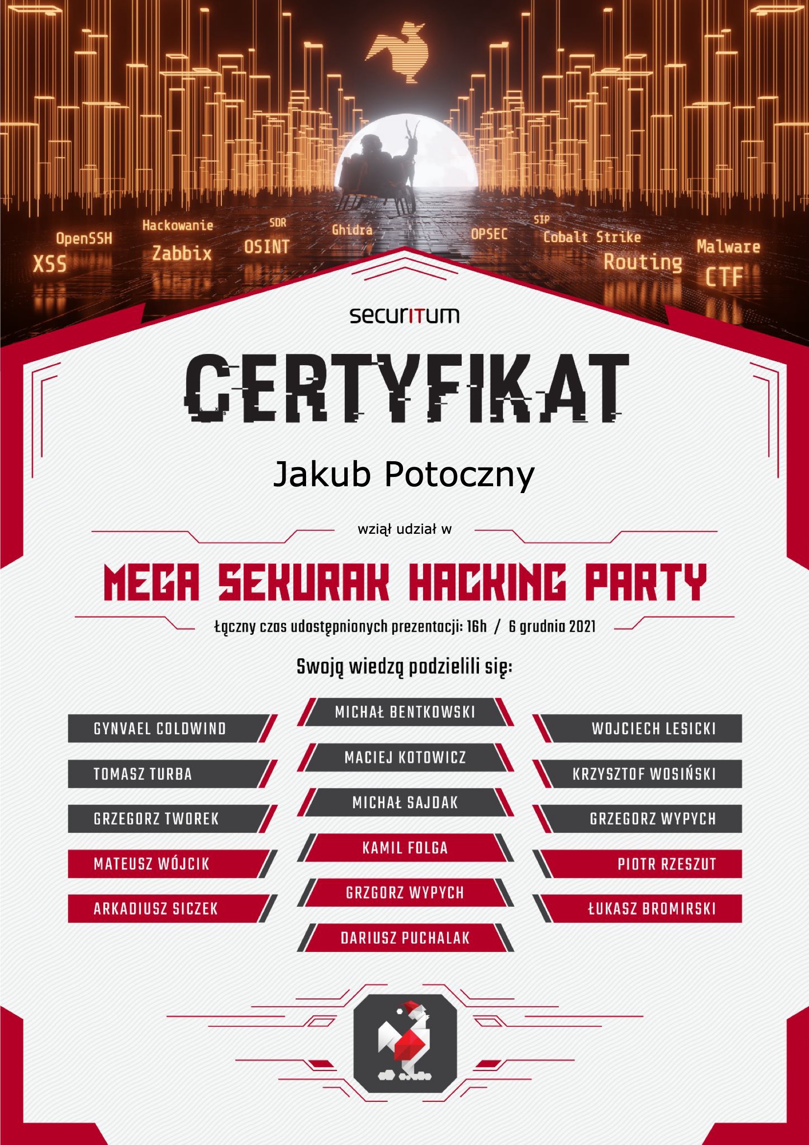 Mega Sekurak Hacking Party