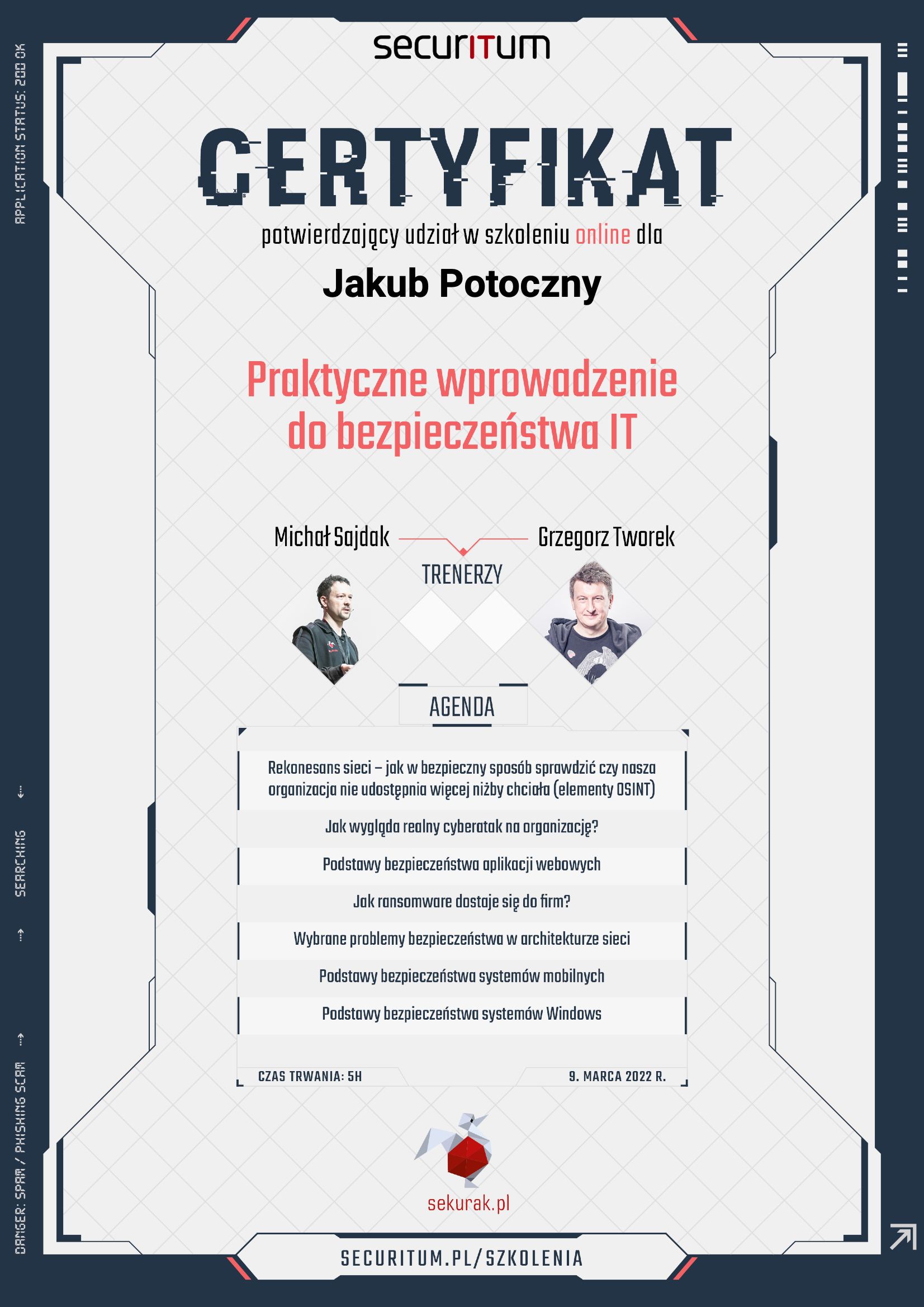 Praktyczne wprowadzenie do bezpieczenstwa IT